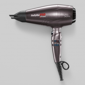 Фен Babyliss Pro - STELLATO DIGITAL 4RTISTS - 2400W, 12 режимов температуры,три ультра-тонкие насадки и диффузор (арт. BAB7500IEu) УЦЕНКА