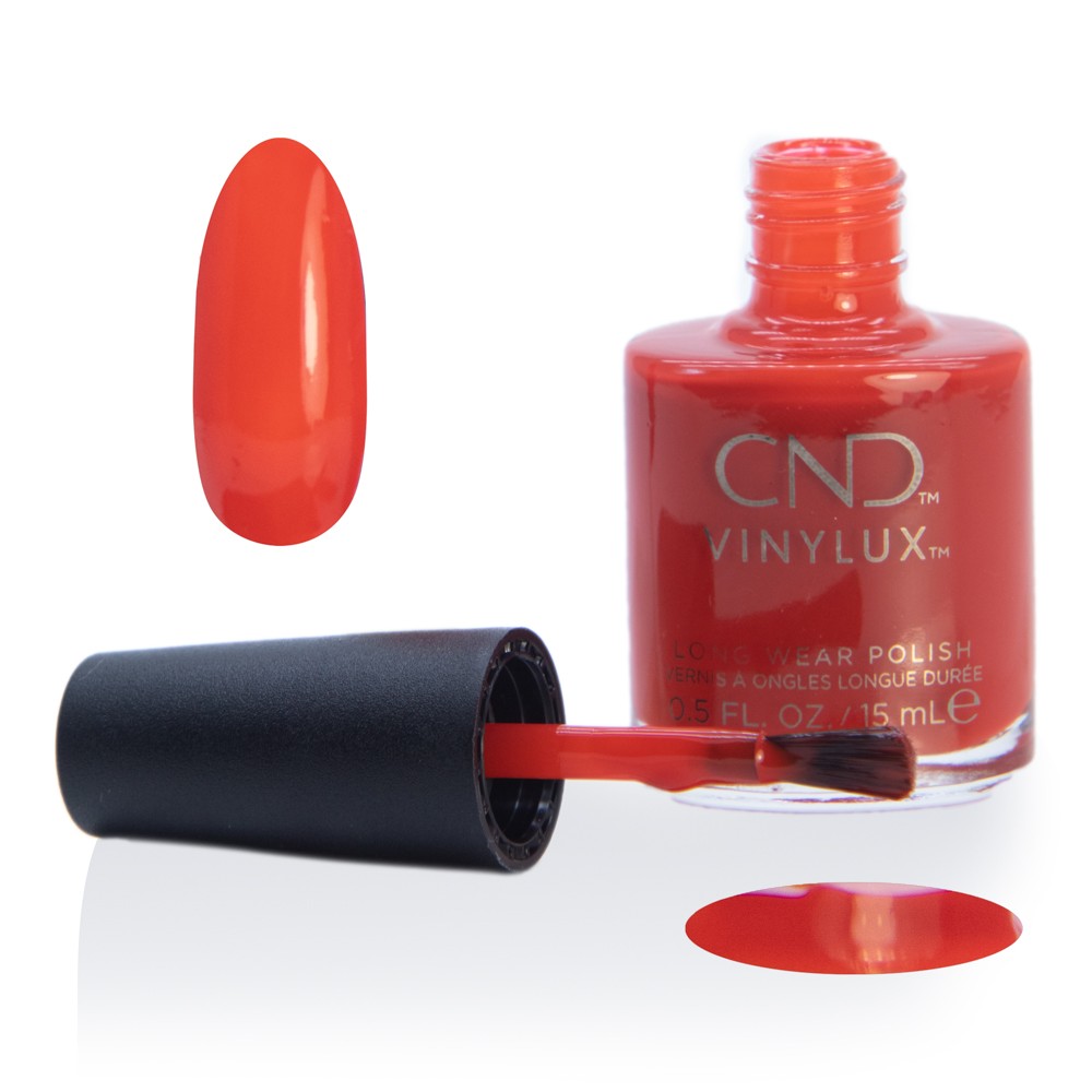 Лак маникюрный - Cnd Vinylux #398 Poppy Fields 0.5oz