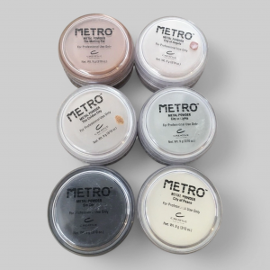 "METRO POWDER THE MELTING POT" - Акриловая пудра шоколадно-золотистого цвета, полупрозрачная, 9гр.