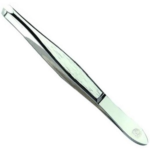 Пинцет с прямыми узкими кончиками, размер 3,0.