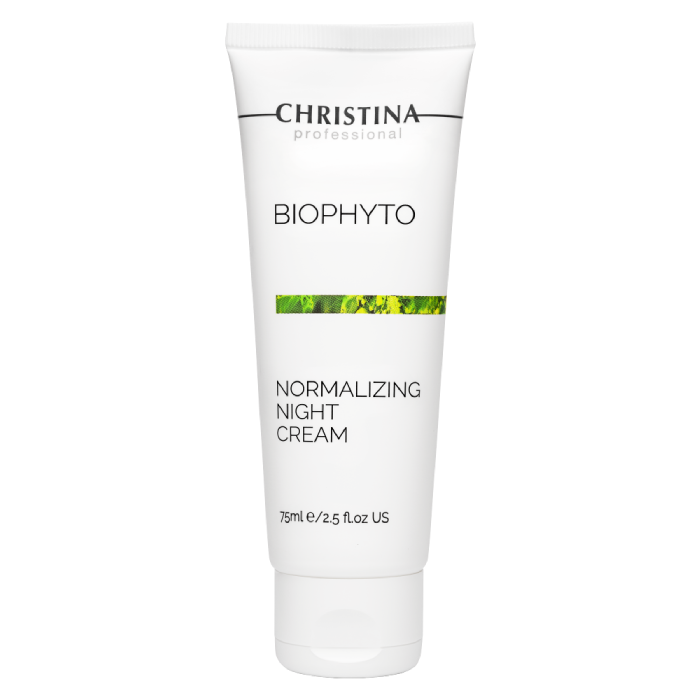 НОЧНОЙ КРЕМ ДЛЯ ЛИЦА BIO PHYTO NORMALIZING NIGHT CREAM СЕБОРЕГУЛИРУЮЩИМ ДЕЙСТВИЕМ 75 МЛ 