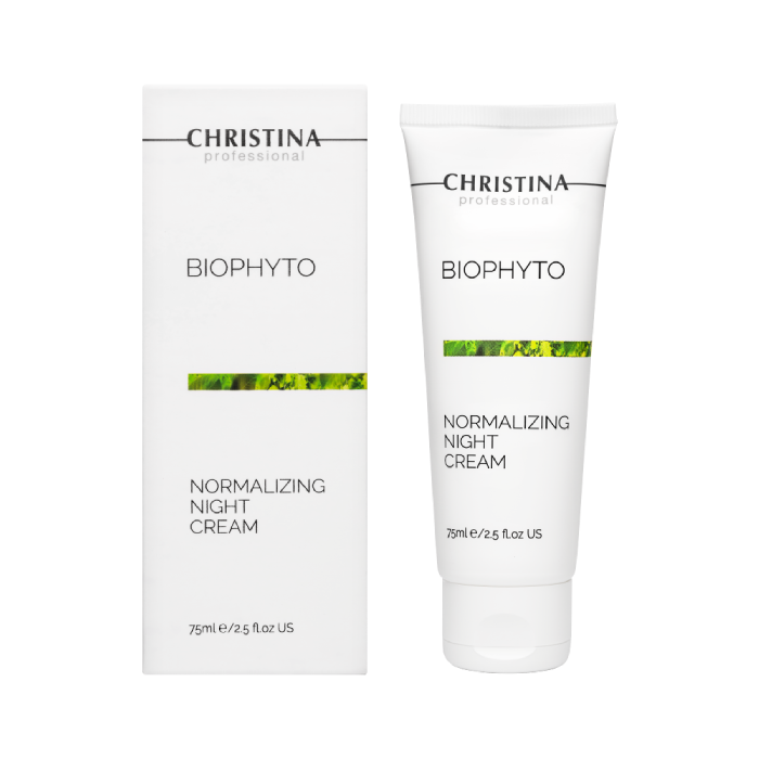 НОЧНОЙ КРЕМ ДЛЯ ЛИЦА BIO PHYTO NORMALIZING NIGHT CREAM СЕБОРЕГУЛИРУЮЩИМ ДЕЙСТВИЕМ 75 МЛ 