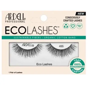 Ресницы подиумные "ECO" модель №455, чёрные