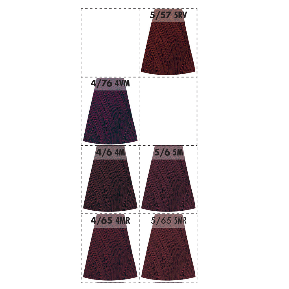 La Biosthetique Tint & Tone Advanced 4/65 - краска для волос, цвет "cредне-коричневый махагоново-красный", 90 мл.