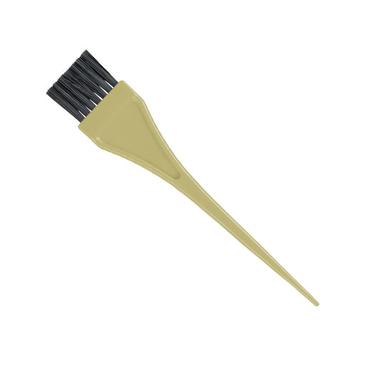 Кисточка для окрашивания, разноцветная металлик, 5,8*20,5 см