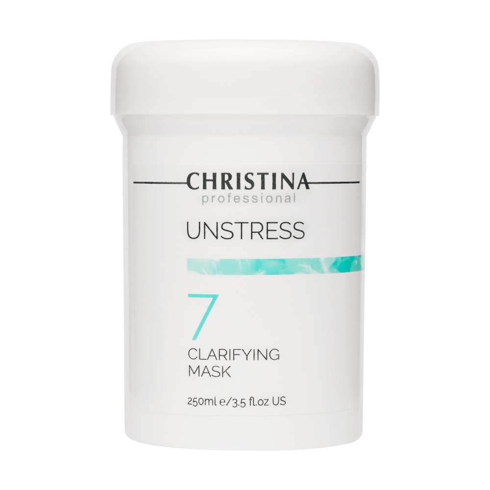 МАСКА ДЛЯ ЛИЦА UNSTRESS 7 STEP CLARIFYING MASK УДАЛЯЕТ ШЛАКИ И ТОКСИНЫ 250 МЛ