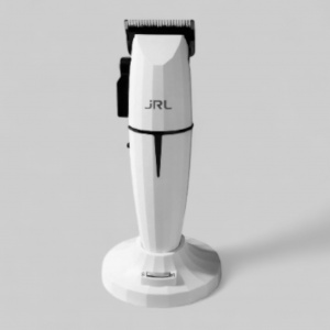 ONYX PROFESSIONAL CORDLESS HAIR CLIPPER WHITE-МАШИНКА ДЛЯ СТРИЖКИ ВОЛОС "JRL ONYX CORDLESS WHITE", ЦВЕТ БЕЛЫЙ/МАШИНКА  рабочая, роторный мотор, 2 скорости (6000 и 7500 об/мин), технология Reset IQ Charge, нож 45мм, высота среза 0-3,5мм, 10 насадок: 1