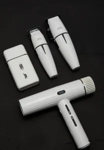 GHOST KIT 3 (SH2301,  2020C-B,  2020T-B,  2020H), WHITE-НАБОР ДЛЯ СТРИЖКИ ВОЛОС 