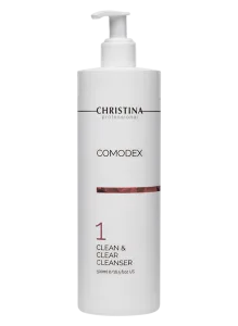 COMODEX 1 STEP CLEAN & CLEAR CLEANSER -ОЧИЩАЮЩИЙ ГЕЛЬ ДЛЯ ЛИЦА, ШАГ 1, ЛИНИЯ COMODEX