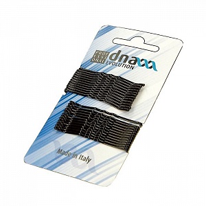 Шпильки волнообразные, 5,6см, цвет черный, 500гр.