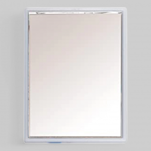 Зеркало, прямоугольное, размер 8,5x6cм.