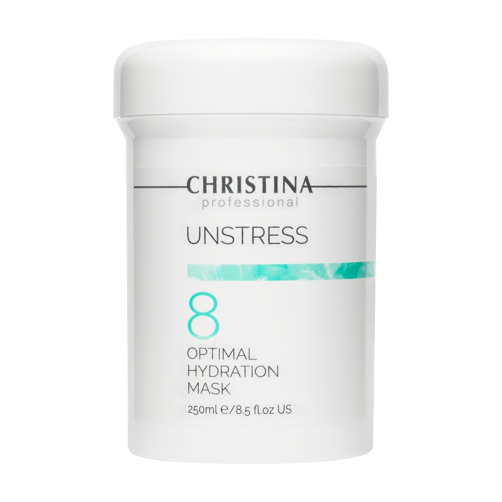 МАСКА ДЛЯ ЛИЦА UNSTRESS 8 STEP OPTIMAL HYDRATION MASK ЭКСТРАКТОМ СЕМЯН ЛЬНА 250 МЛ