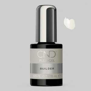 Гель для нарашивания ногтевой пластины - Cnd Plexigel Builder Porcelain 0.5oz