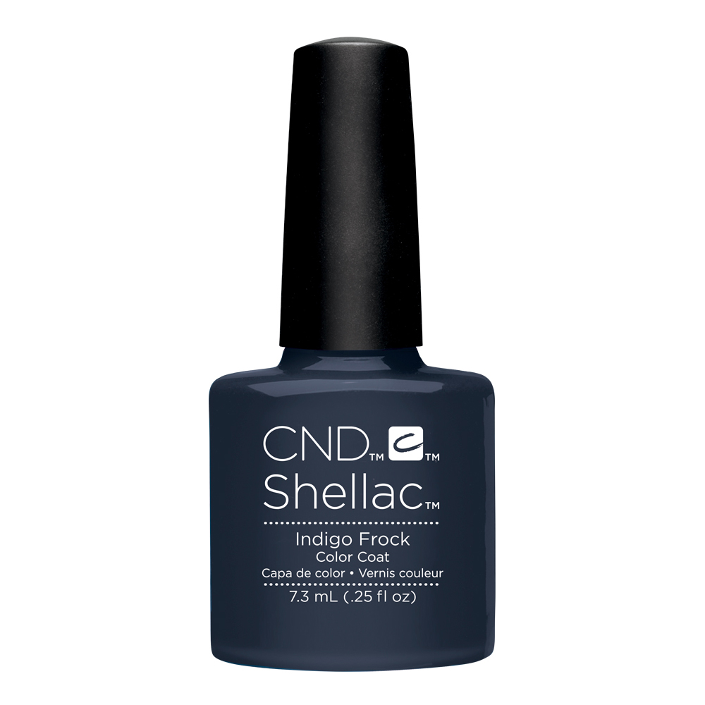 SHELLAC "Indigo Frock" - "Платье цвета индиго", 7,3мл.