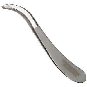 Пинцет "TWIST" эргономный со скошенными кончиками, размер 3,8.