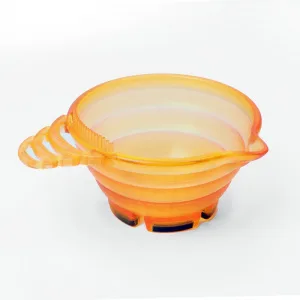 TINT BOWL ORANGE - Миска для окрашивания, объем 350мл., материал PMP, прозрачно-оранжевая