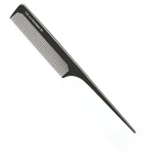 TAILCOMB 101 FINE BLACK - Расческа парикмахерская