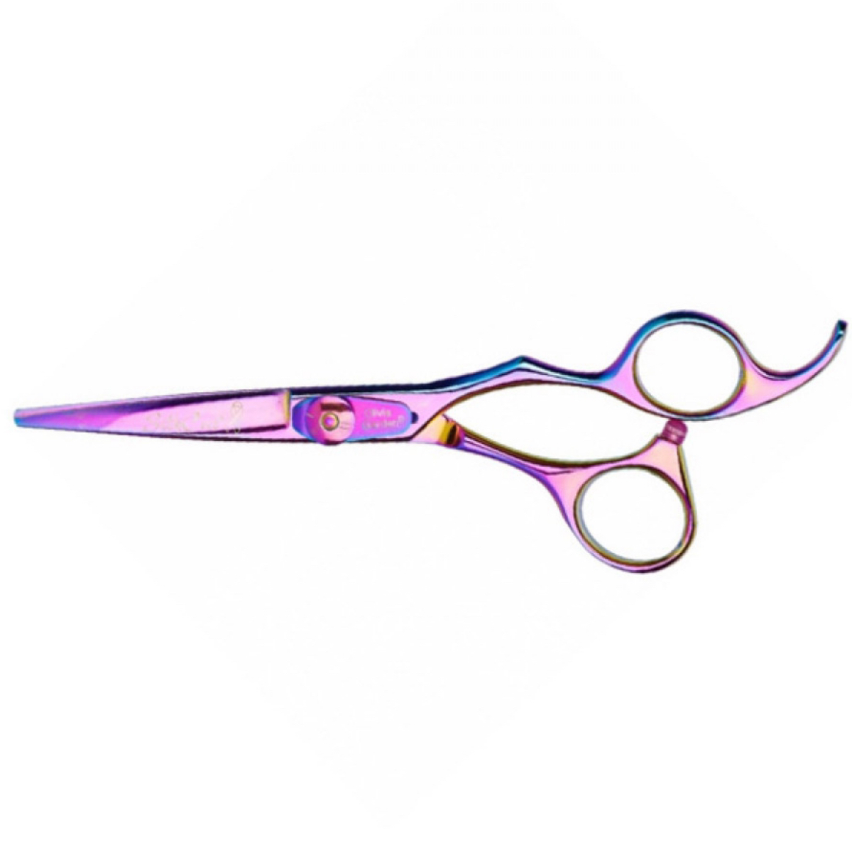 Ножницы парикмахерские розовые SILKCUT 575 RAINBOW IN SHEAR BOX 