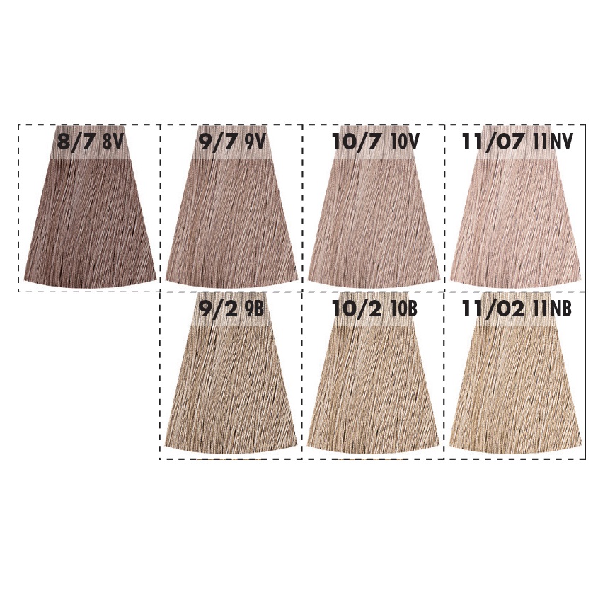 La Biosthetique Tint & Tone Advanced 10/7 - краска для волос, цвет "экстра - светлый фиолетовый блонд", 90 мл.