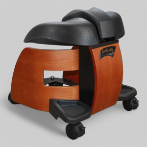 Передвижная педикюрная ванночка "PEDICUTE" со съёмной ванночкой для наполнения и слива воды, вибромассажем и подогревом, со сменными одноразовыми вставками в ванночку (5шт),  один регулируемый и два фиксированных опорных валика для ног.