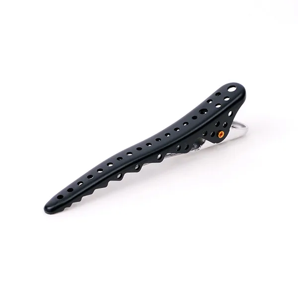 SHARK CLIP (2PIECES/PACK) BLACK METAL - Зажимы алюминиевые "Shark Clip", черные, длина 105мм, упаков