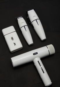 GHOST KIT 3 (SH2301,  2020C-B,  2020T-B,  2020H), WHITE-НАБОР ДЛЯ СТРИЖКИ ВОЛОС 