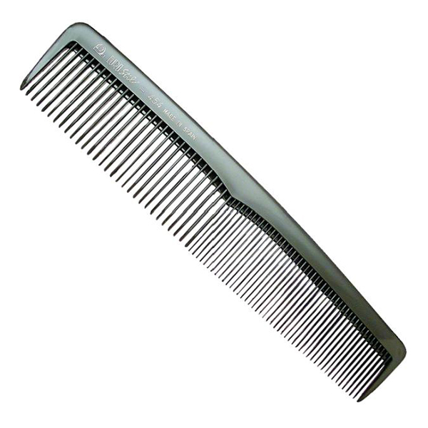 Расчёска "ES-454", комбинированная широкая для женских стрижек, нейлон.