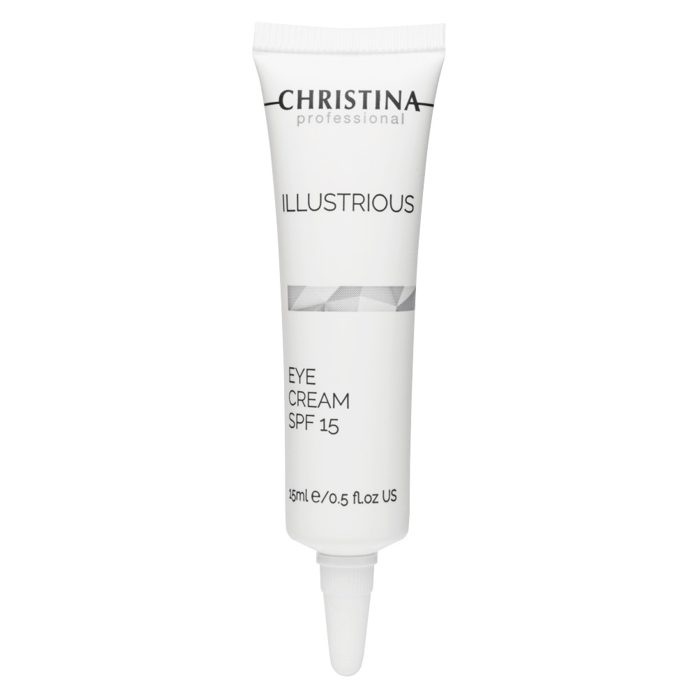 КРЕМ ДЛЯ КОЖИ ВОКРУГ ГЛАЗ SPF 15 ILLUSTRIOUS EYE CREAM SPF 15 С ВИТАМИНОМ С 15 МЛ 
