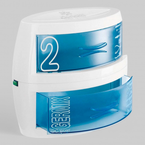 Стерилизатор инструмента  ультрафиолетовый"NEW GERMIX 2"двухэтажный с выдвижными ящиками, белый, 8W