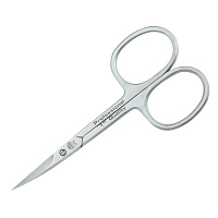 Kiepe Cuticle Scissors Stainless Steel - ножницы для ногтей узкие изогнутые, матовые.