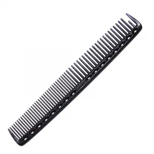 SUPER CUTTING COMB CARBON BLACK - Расческа для стрижки, черная