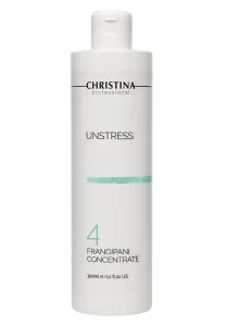 UNSTRESS 4 STEP FRANGIPANY CONCENTRATE -КОНЦЕНТРАТ ПЛЮМЕРИИ ДЛЯ УХОДА ЗА КОЖЕЙ ЛИЦА, ШАГ 4, ЛИНИЯ UN