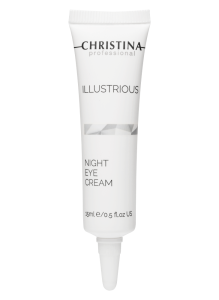 НОЧНОЙ КРЕМ ДЛЯ КОЖИ ВОКРУГ ГЛАЗ ILLUSTRIOUS NIGHT EYE CREAM С ВИТАМИНОМ А 15 МЛ 