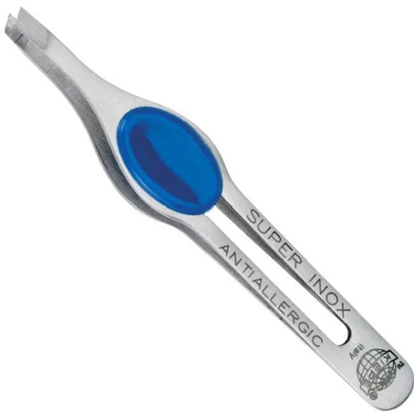 ПИНЦЕТ КОСМЕТОЛОГИЧЕСКИЙ - ERGO TECH TWEEZERS SS STEEL SATIN