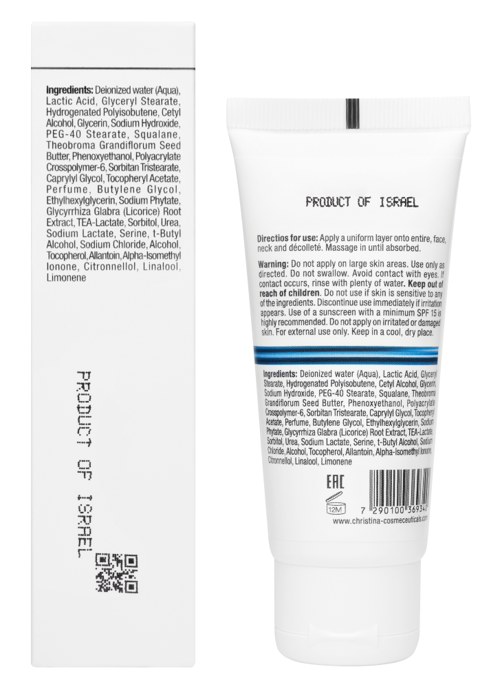 CHRISTINA Line Repair Hydra Lactic Night Repair - восстанавливающий ночной крем с молочной кислотой, 60 мл.