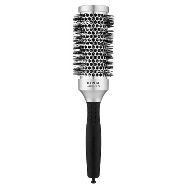 Olivia Garden Essential Blowout Classic - термобрашинг для волос, черный, 45 мм.