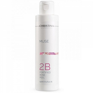 УСИЛЕННЫЙ ПИЛИНГ ДЛЯ ЛИЦА MUSE FORTIFIED ROSE PEEL, STEP 2B С ГИАЛУРОНОВОЙ КИСЛОТОЙ 150 МЛ