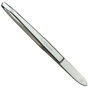 Пинцет скошенный  .