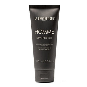 La Biosthetique Homme Styling Gel - увлажняющий стайлинг-гель средней и сильной фиксации, 100 мл.