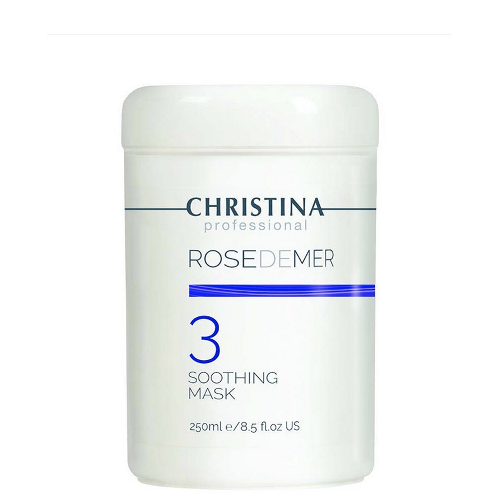 МАСКА ДЛЯ ЛИЦА ROSE DE MER 3 STEP SOOTHING MASK С КАОЛИНОМ 250 МЛ 