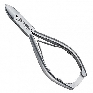 Щипцы для ногтей вогнутые с узким полотном, серия "HLC", размер 11см.