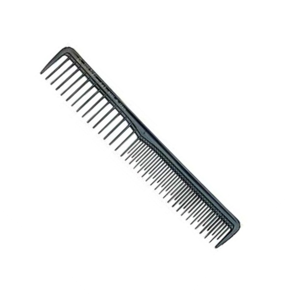 Расчёска "ES-441", рабочая комбинированная со смешанными зубьями, нейлон.