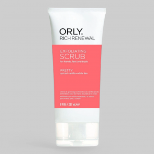ORLY "Rich Renewal Pretty" - увлажняющий скраб для рук и тела с запахом Ванили и Белого Чая, 237 мл.