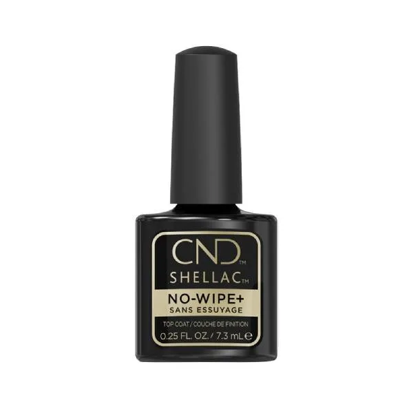 CND SHELLAC NO WIPE TOP COAT 0.25OZ -ЗАКРЕПИТЕЛЬ БЕЗ ЛИПКОГО СЛОЯ CND SHELLAC NO WIPE TОP COAT 12,5 
