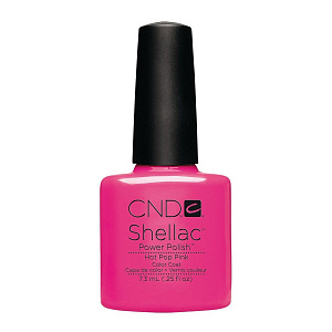 Гелевый лак - Cnd Shellac Hot Pop Pink 0.25oz