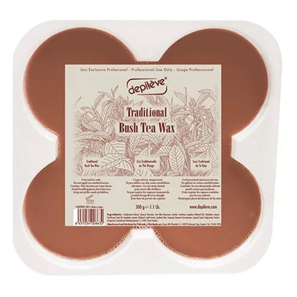 DEPILEVE TRADITIONAL BUSH TEA WAX 1 KG - ВОСК КОСМЕТОЛОГИЧЕСКИЙ