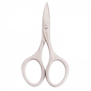 Ножницы "CRONO" эргономной формы, для ногтей, с широким изогнутым полотном, размер 3,5.