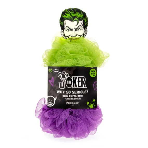 JOKER BODY EXFOLIATOR DUO-МОЧАЛКА ДЛЯ ТЕЛА, 2 ШТ.В НАБОРЕ