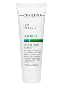 CHRISTINA Line Repair Nutrient Wood Pulp Scrub - скраб с частицами коры цитрусовых, 75 мл.