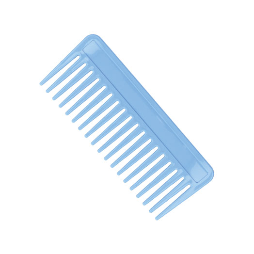 Гребень, большой, в ассортименте, размеры 6*16см